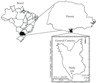 Figure 1 – Location of the study site.