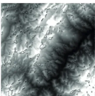 FIGURE 6  Fifth step: hill base defined by the altitue of saddle point.