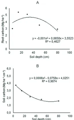 TABLE 1  Descriptive statistics of biomass and carbon of litter  and root.