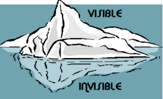Figura 4 – O modelo do iceberg 
