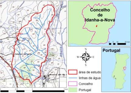 Figura 4 – Localização da bacia hidrográfica de estudo. 