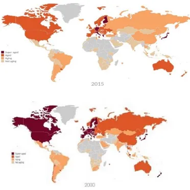 Figura 3- Evolução da População Idosa entre 2015-2030 