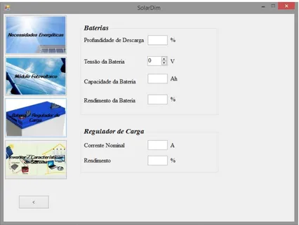 Tabela 5.1: Valores Padrão