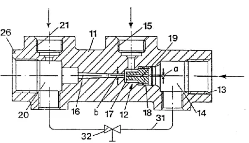 Figura 8- Exemplo de uma patente sobre um Venturi com a função de aspirar um líquido para misturar  noutro, desenvolvida por Franklin M