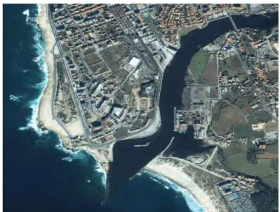 Figura 3 – Zona costeira de Vila do Conde (fonte: IGEO). 