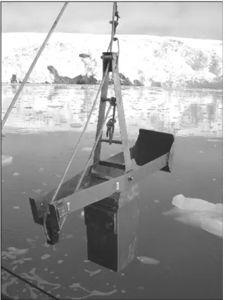 Figure 2 - Mini Box Corer GEAMB ready for deployment. 