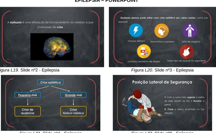 Figura L19. Slide nº2 - Epilepsia    Figura L20. Slide nº3 - Epilepsia   