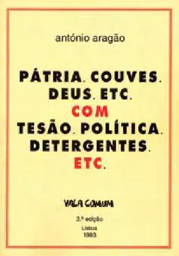 Figura 21. Capa de Electrograﬁa 3 ou céu ou  cara dente por dente. Lisboa, vala Comum.