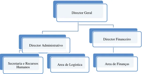 Figura 1 - Organograma da empresa Lobitex 