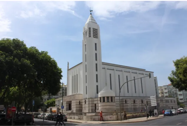 Fig. 10 – Pardal Monteiro, Igreja de Nossa Senhora de Fátima, Lisboa, 1933-38. 31