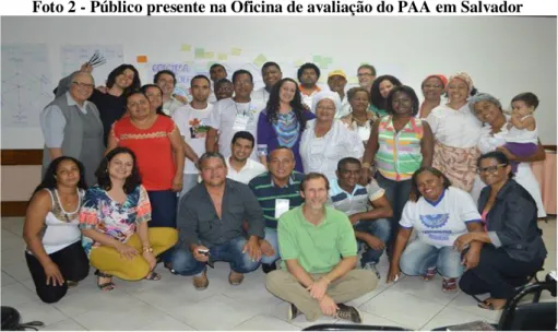 Foto 2 - Público presente na Oficina de avaliação do PAA em Salvador