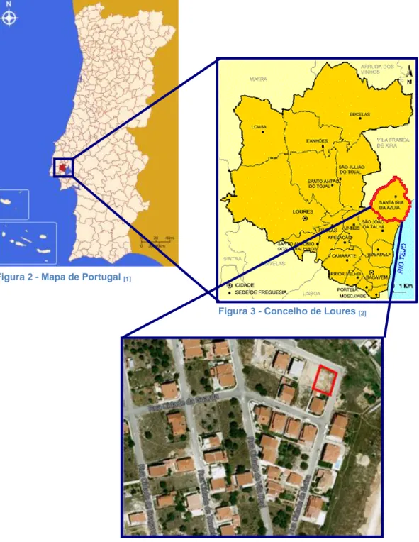 Figura 2 - Mapa de Portugal  [1]