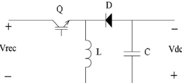 Figure 6: Circuit Diagram of Buck – Boost Rectifier 