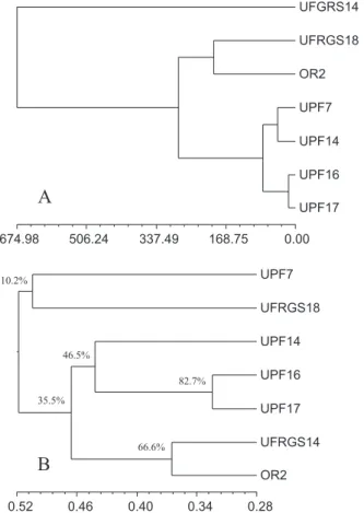 Table 3. Number of polymorphic and monomorphic AFLP markers generated by primer combinations in a set of seven parents