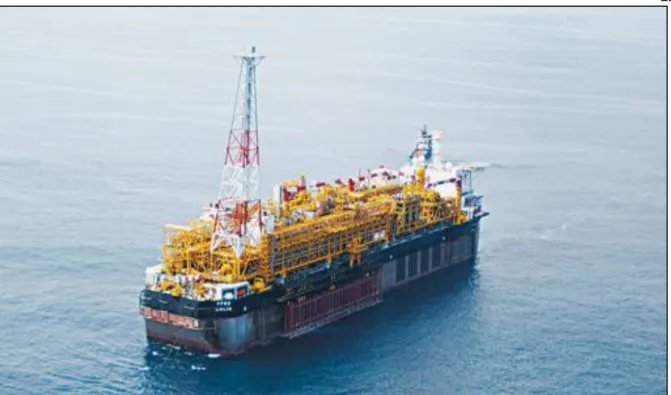 Figura 8 - FPSO DALIA da TOTAL em Angola, Bloco 17. 