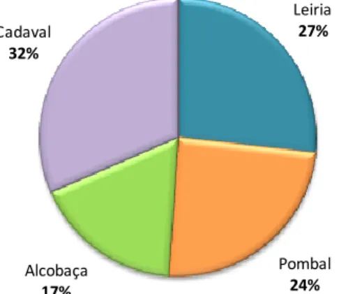 Figura  1.7  -  Distribuição  do  tipo  de  produtos  comercializados  nas  lojas  Promor  (Fonte: Autoria própria, com base  em dados internos de faturação)