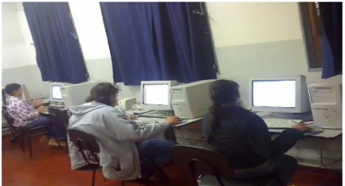 Figura 1: Laboratório de Informática da Escola Primavera