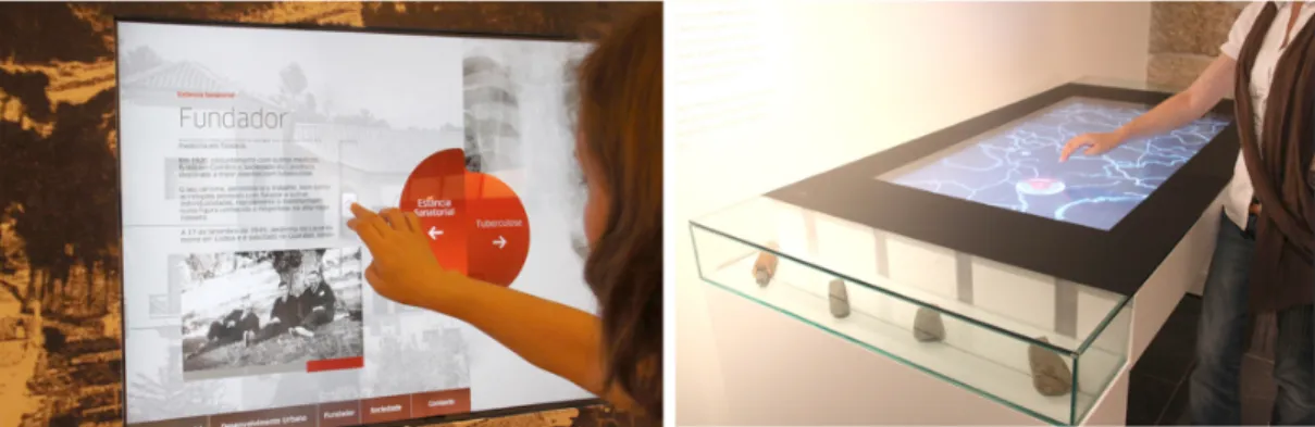 Figure   6:   Sistemas   interativos   no   Museu   Terras   de   Besteiros   —   2013   