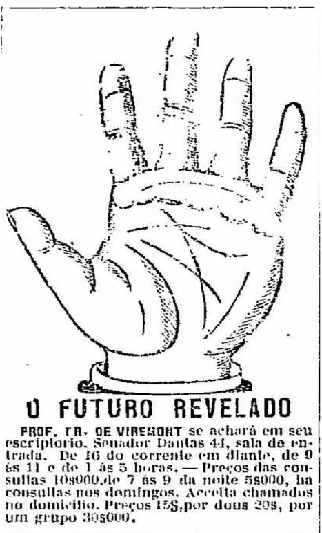 Ilustração  6  -  Gazeta  de  Notícias.  Rio  de  Janeiro,  16/02/1906.    (O  futuro  revelado:  prof
