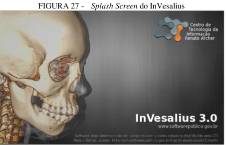 FIGURA 27 -   Splash Screen do InVesalius 