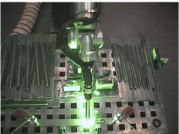 Figure 2.5 - Live Video Feed from Weld Camera (GILSINN et al., 1999) 
