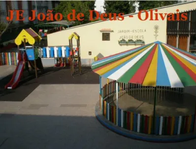 Figura 1 – Recinto interior do Jardim-Escola João de Deus - Olivais 