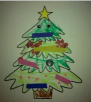 Figura 11 – Proposta de trabalho com a árvore de Natal decorada 
