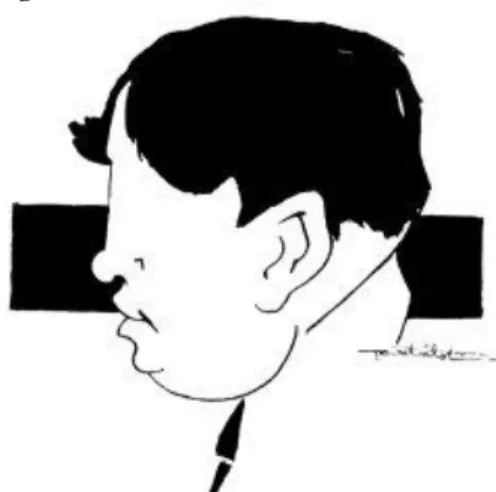 Figura 2: Caricatura de Oswald de Andrade 