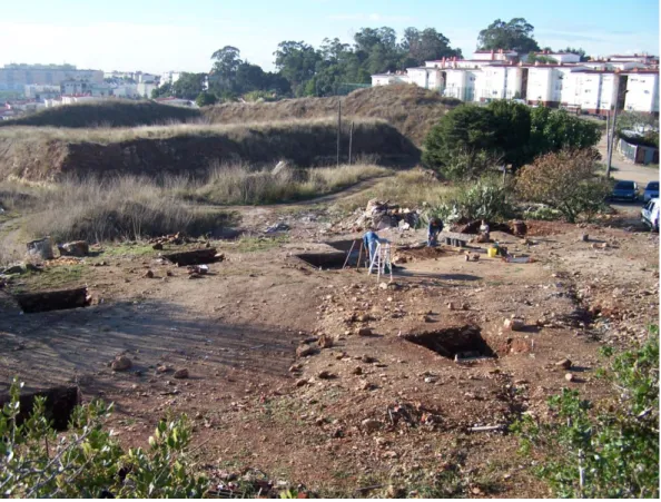Figura 6: Vista geral da área escavada em 2007 - MMAR. 