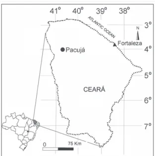 Figure 2 - Regional geology of northeastern Ceará  (Modifi ed from Oliveira and Mohriak 2003).
