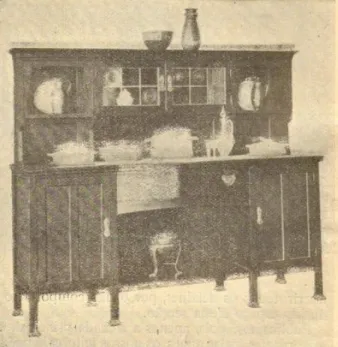 Fig. 7- “Mobiliario alemão”, in A Construcção Moderna e as Artes do Metal, Anno XI, nº.346, 20 maio 1911,  p.80.