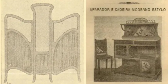 Fig. 1. “Biombo”, in A Construcção Moderna,  Anno X,  nº.309, 10 novembro 1909, p.68. 