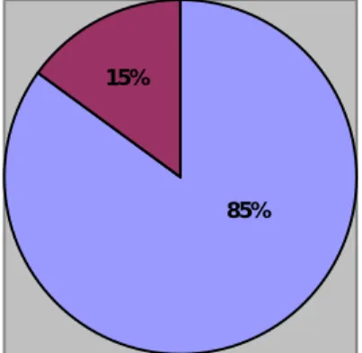 Gráfico 6 – Percentagem de EB1/JI com e sem cantina/cozinha 