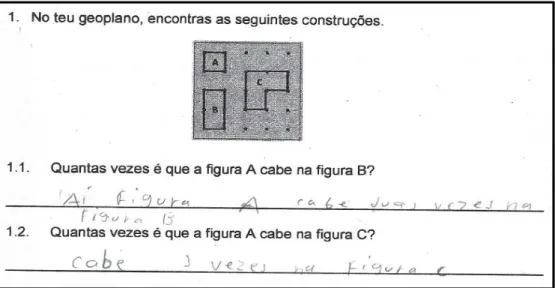 Figura 12 – Registo do António – tarefa 5  