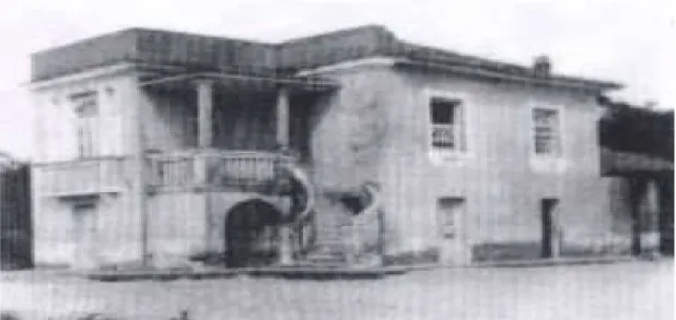 Figura  2-  Escola  Reunidas,  1926,  localizada  na  Av.  Dr.  Arthur  Costa  Filho,  centro  do  município  de  Caraguatatuba