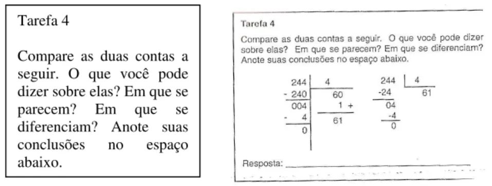 Figura 6: algoritmo da divisão  