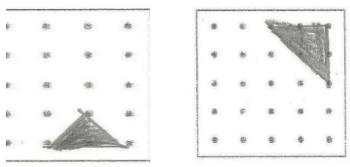 Figura 18 – triângulos considerados iguais visualmente 