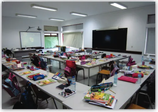 Figura 11 – Interior da sala do 2ºA 
