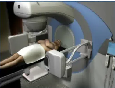 Figura nº 3 - Imagem de um Acelerador Linear equipado com EPID e CBCT. 