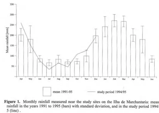 Figure 2. Monthly water level above sea level of the Rio Negro measured at the port of Manaus: 