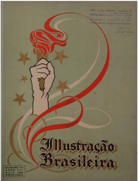 Figura 12: Capa da revista Ilustração Brasileira em edição publicada  em maio de 1938