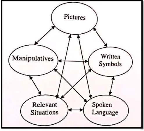 Figura 4 - Os cinco tipos de representações de Clement, 2004,( p.100)