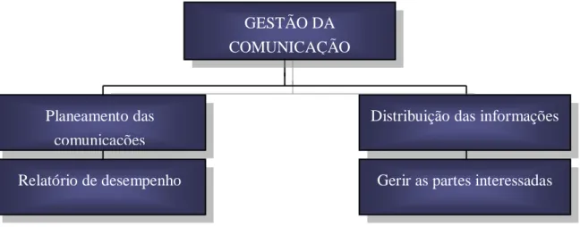Figura 9 - Processos gerais da gestão da comunicação 