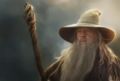 FIGURA 6: Ian McKellen, ator que desempenha o papel de Gandalf. 