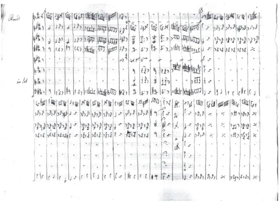 Fig. 22 – Página do manuscrito do III Andamento do 1º Concerto para Corneta de chaves (1834), Rondó