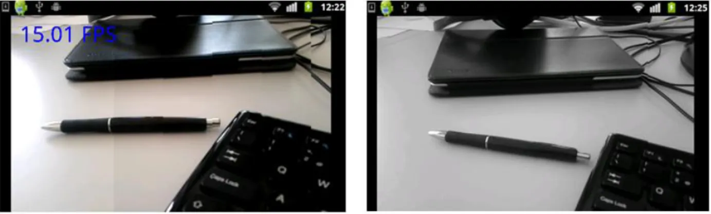Figura 4 – Exemplo de conversão da Imagem para Tons de Cinza 