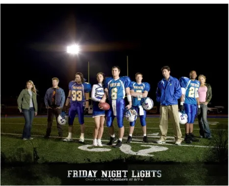 Ilustração 3 – Poster promocional da série Friday Night Lights. 