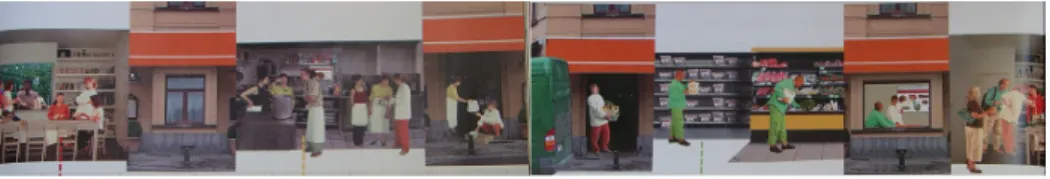 Figure 12. Example of scenario building/storyboard (Source: Sustainable Everyday, 2003) 