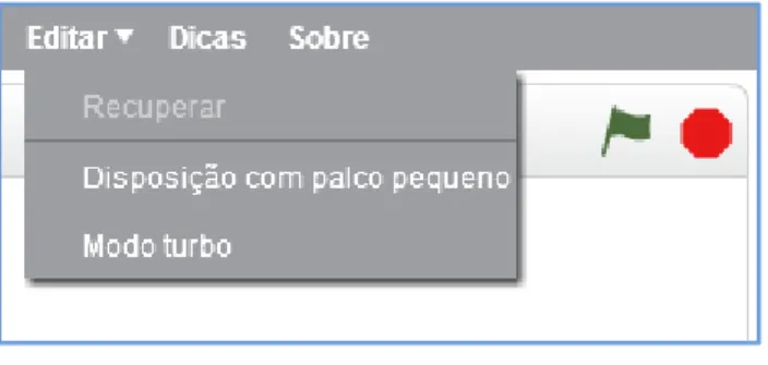 Figura 6 – Janela com dicas e ajuda para trabalhar no Scratch 