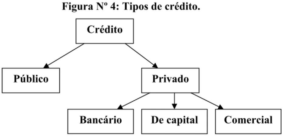 Figura Nº 4: Tipos de crédito. 